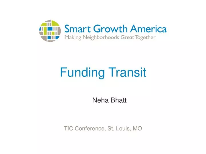 funding transit