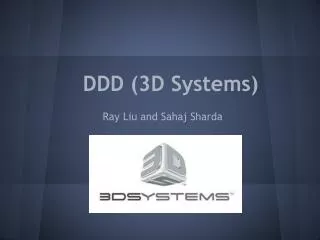 DDD (3D Systems)