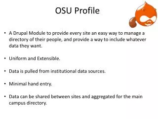OSU Profile