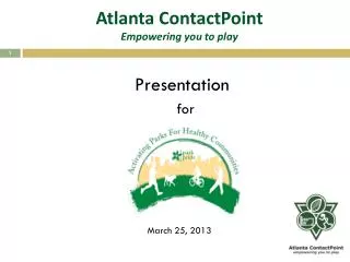 Atlanta ContactPoint Empowering you to play