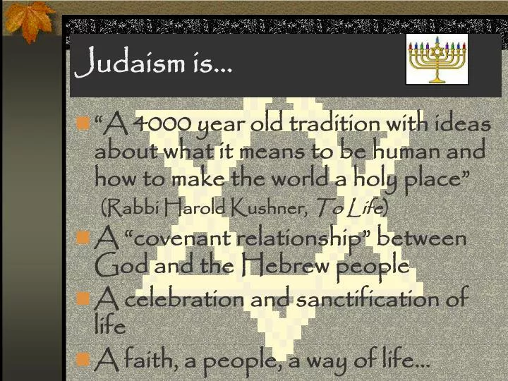 judaism is