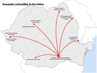 Romanian universities in the Action