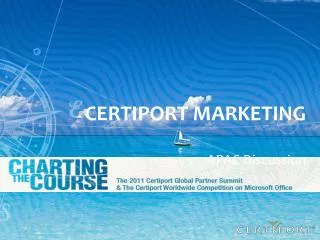 Certiport Marketing