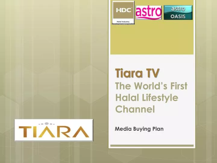 tiara tv the world s first halal lifestyle channel