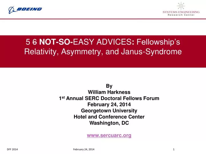 5 6 not so easy advices fellowship s relativity asymmetry and janus syndrome