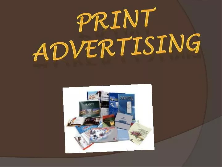 print advertising