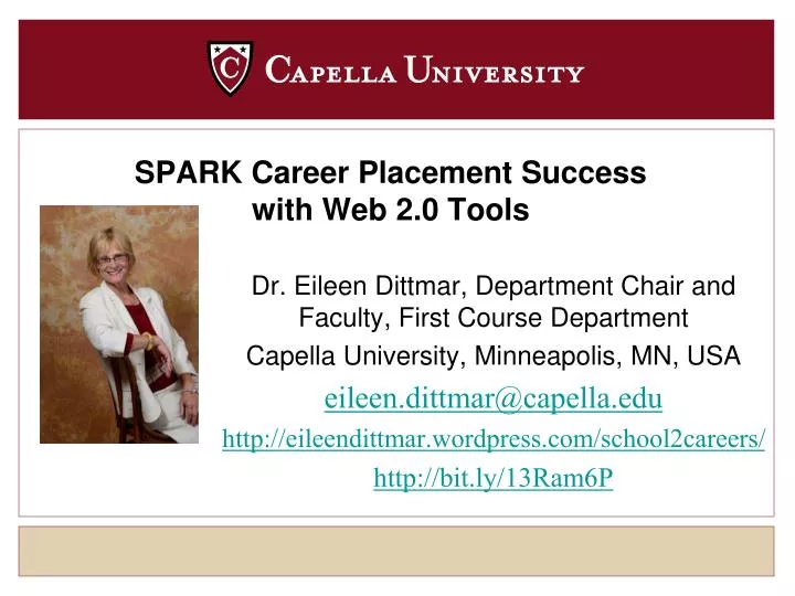 spark career placement success with web 2 0 tools