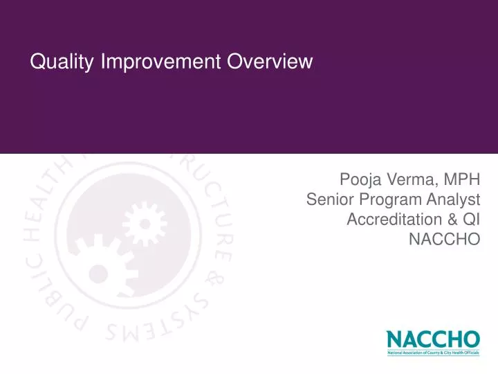 quality improvement overview