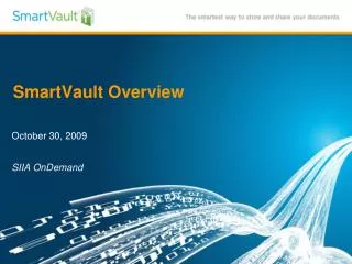 SmartVault Overview