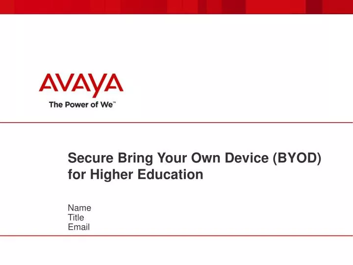 secure bring your own device byod for higher education
