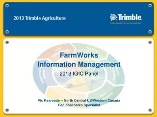 FarmWorks Information Management