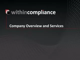 Company Overview and Services