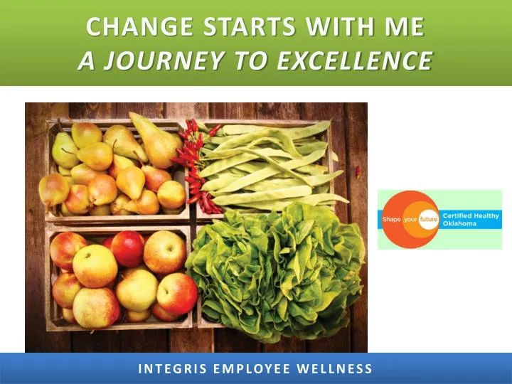 change starts with me a journey to excellence
