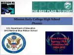 Mission Early College High School Phoenix - slide 1