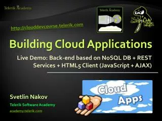 Building Cloud Applications