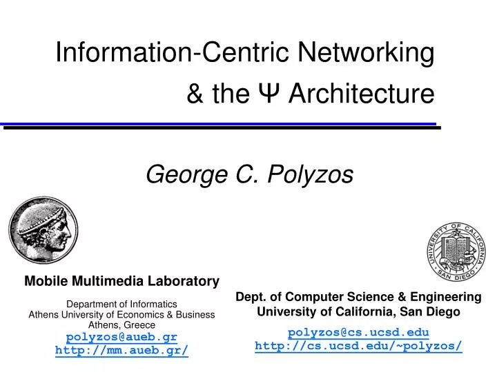 information centric networking the architecture
