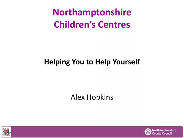 northamptonshire children s centres