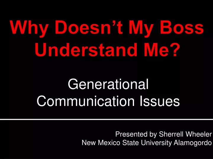 presented by sherrell wheeler new mexico state university alamogordo