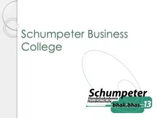 Schumpeter Business College