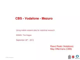 CBS - Vodafone - Mezuro