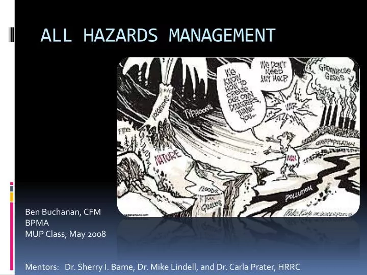 all hazards management