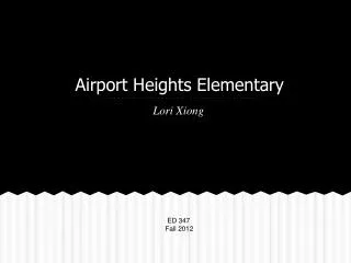 Airport Heights Elementary