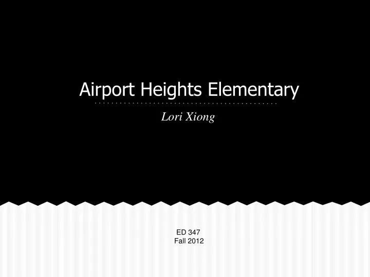 airport heights elementary