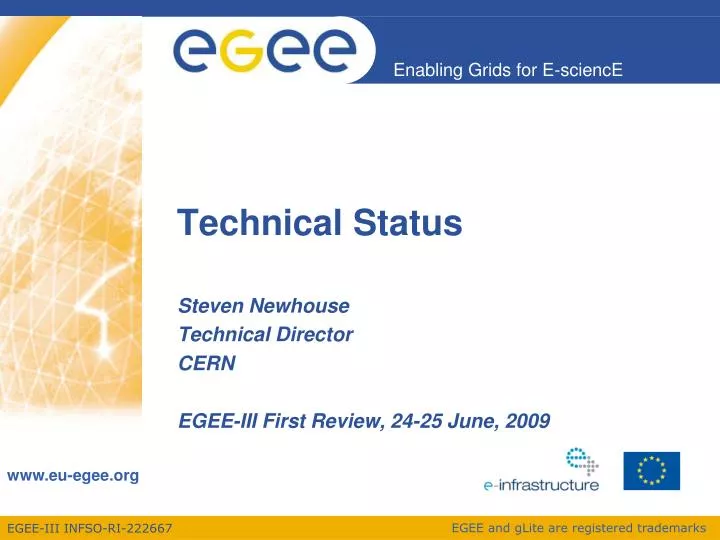 technical status