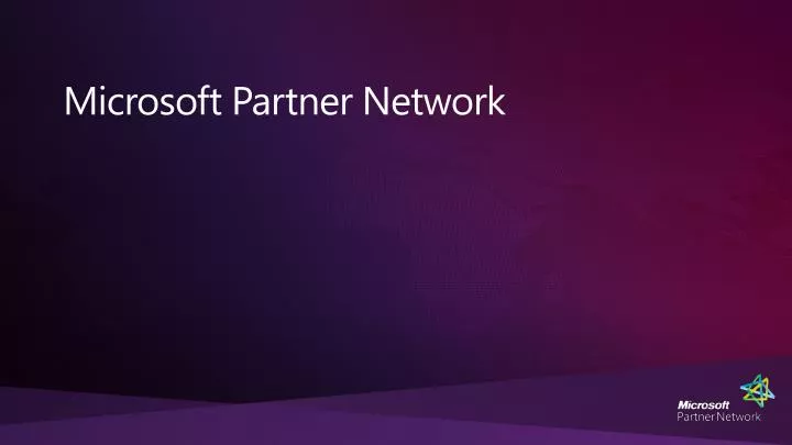 microsoft partner network