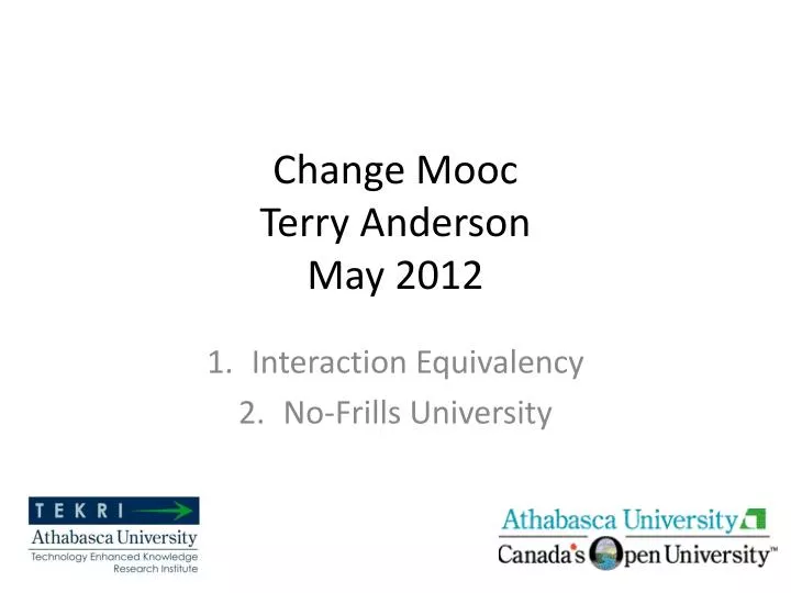 change mooc terry anderson may 2012