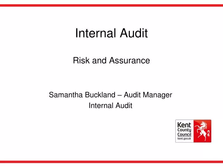 internal audit risk and assurance