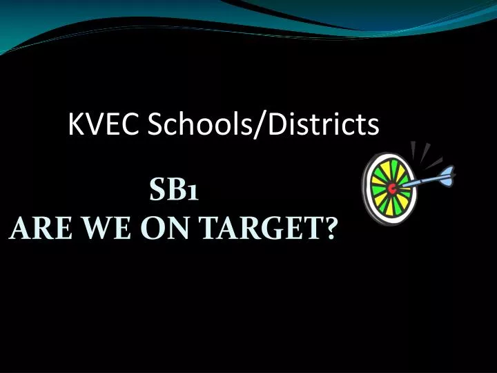 sb1 are we on target
