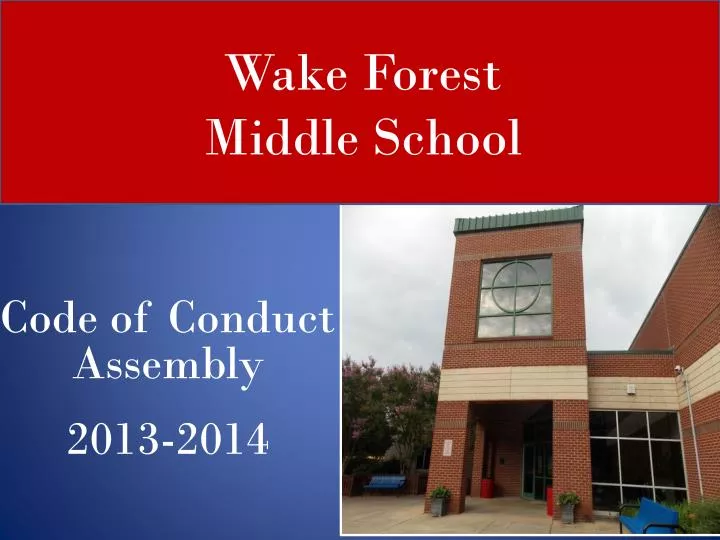 wake forest middle school