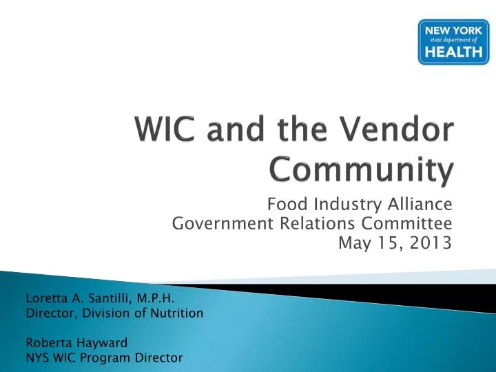 wic and the vendor community