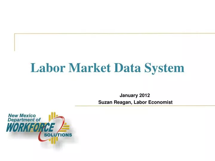 labor market data system
