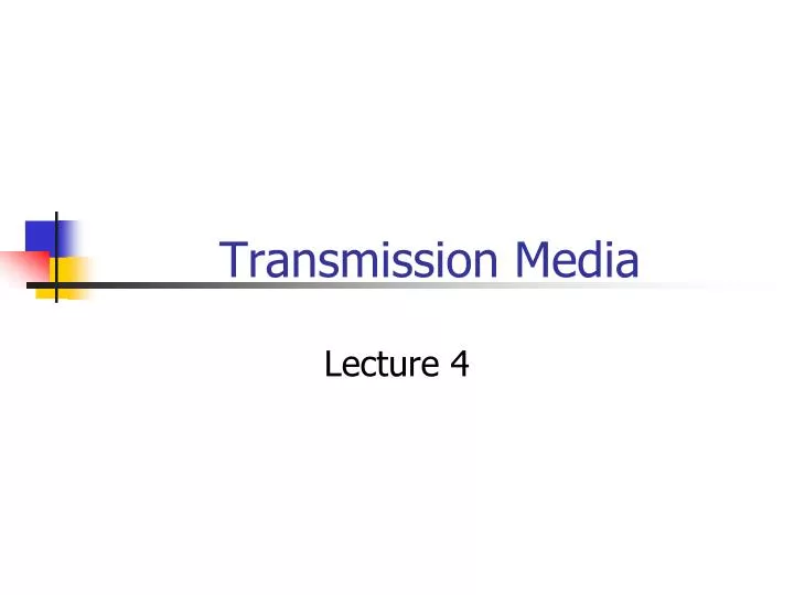 transmission media