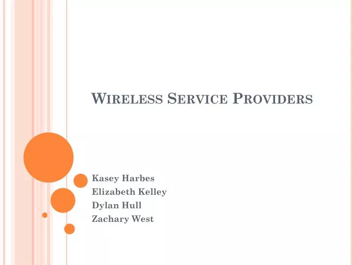 wireless service providers