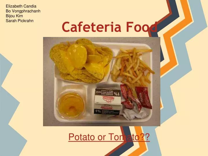 cafeteria food