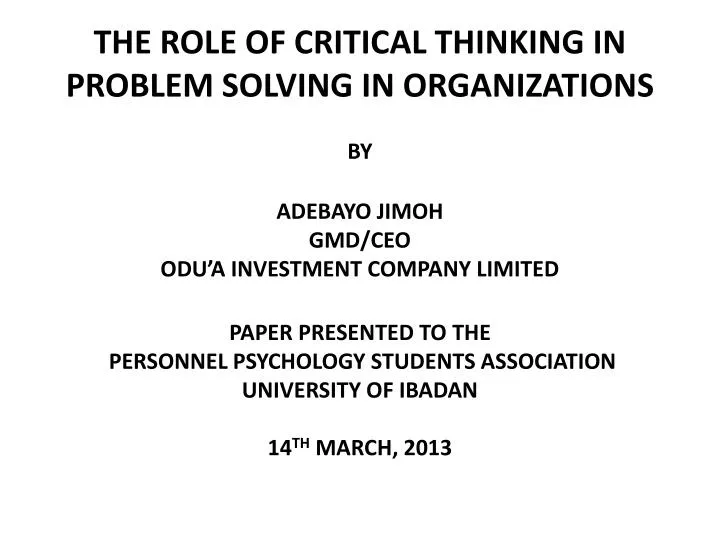 problem solving in organizations van aken pdf