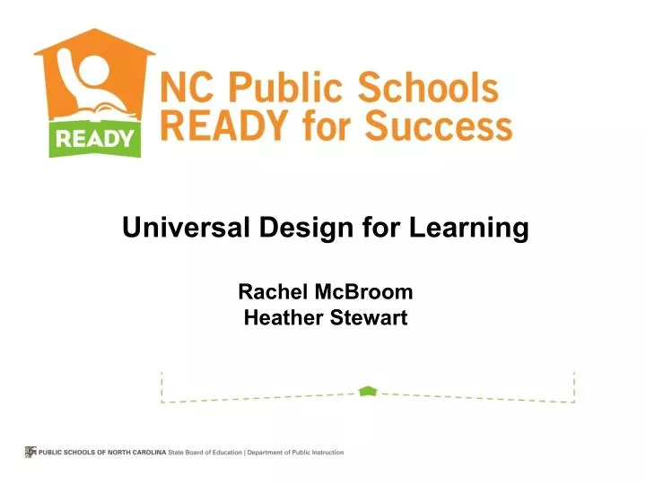 universal design for learning rachel mcbroom heather stewart