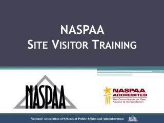 NASPAA Site Visitor Training