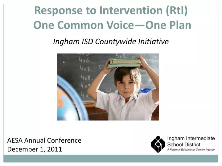 response to intervention rti one common voice one plan