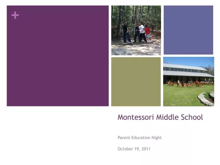 montessori middle school