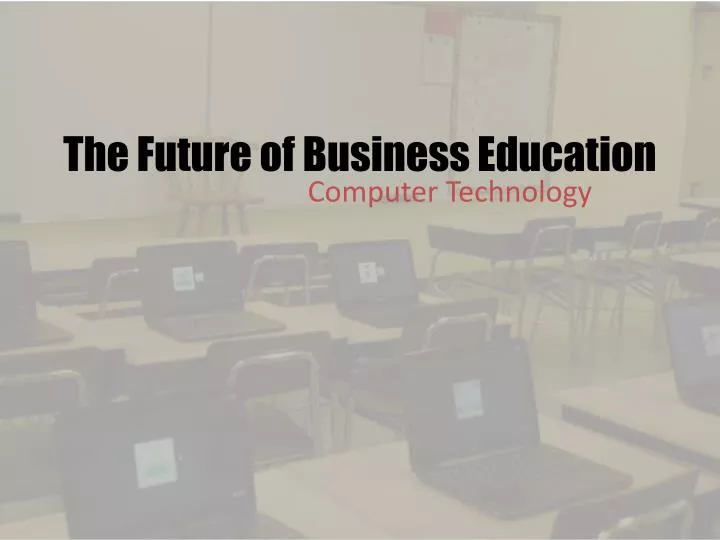 the future of business education