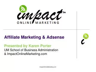 Affiliate Marketing &amp; Adsense