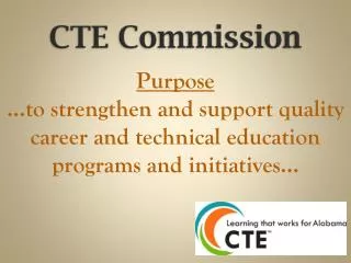 CTE Commission