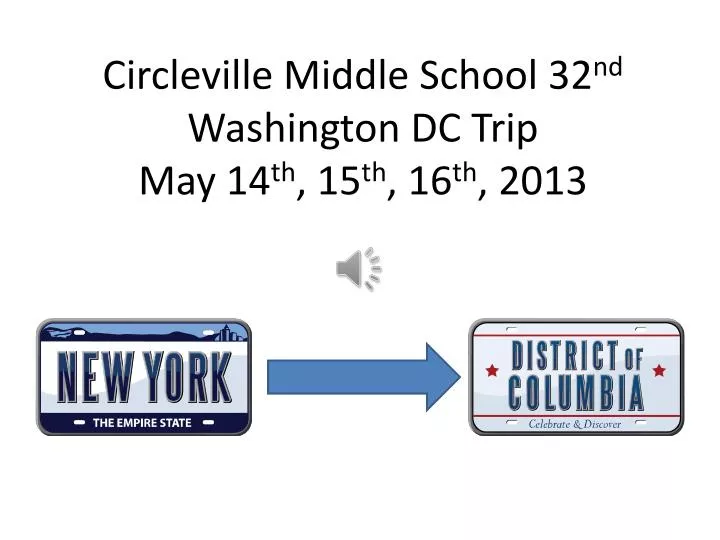 circleville middle school 32 nd washington dc trip may 14 th 15 th 16 th 2013