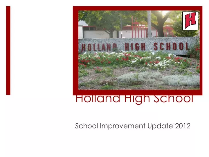 holland high school