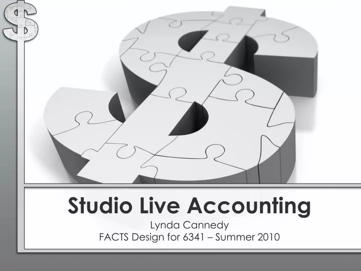 studio live accounting