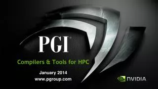 Compilers &amp; Tools for HPC